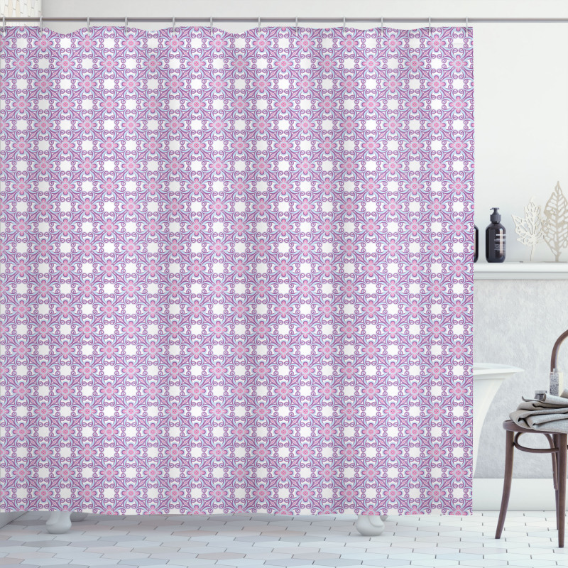 Dreamy Vintage Floral Shower Curtain