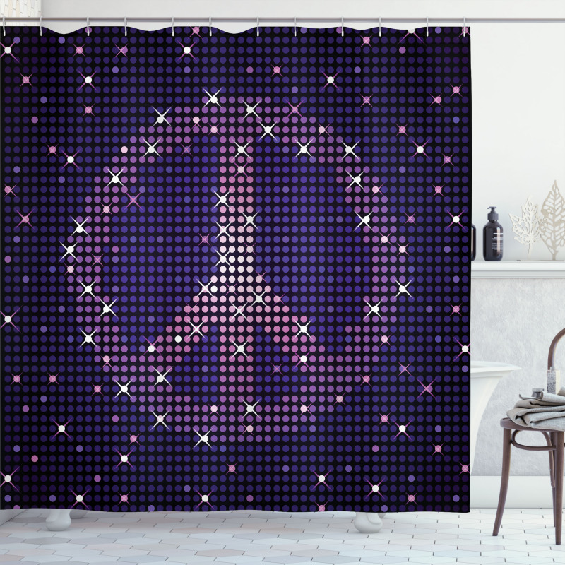 Peace Sign Shower Curtain