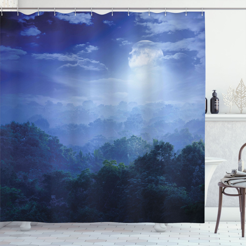 Sri Lanka Rainforest Shower Curtain