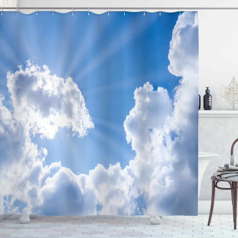 Clouds Scenery Shower Curtain