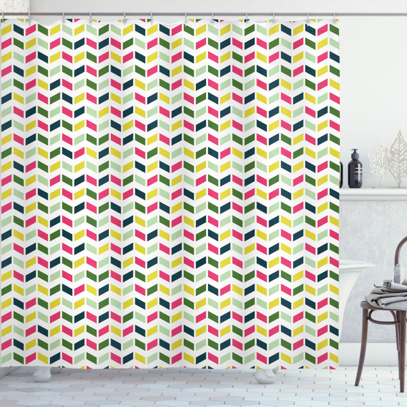 Arrow Inspired Motifs Art Shower Curtain