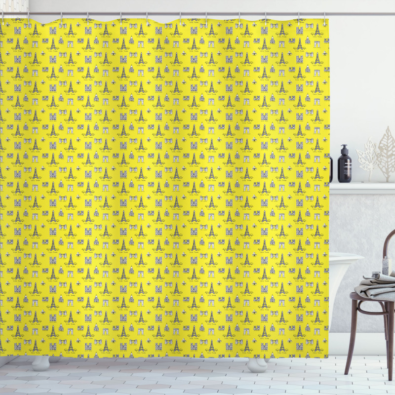 French  Shower Curtain