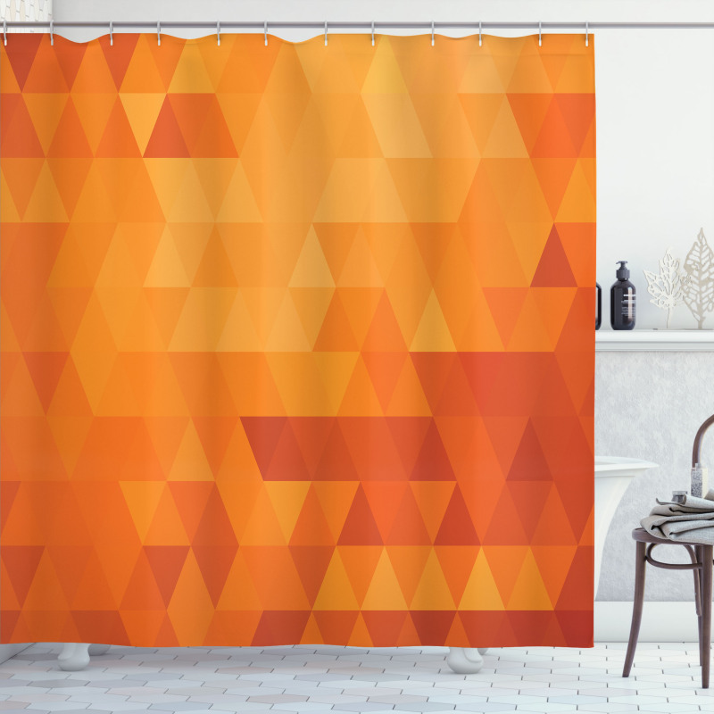 Shapes and Patterns Shower Curtain
