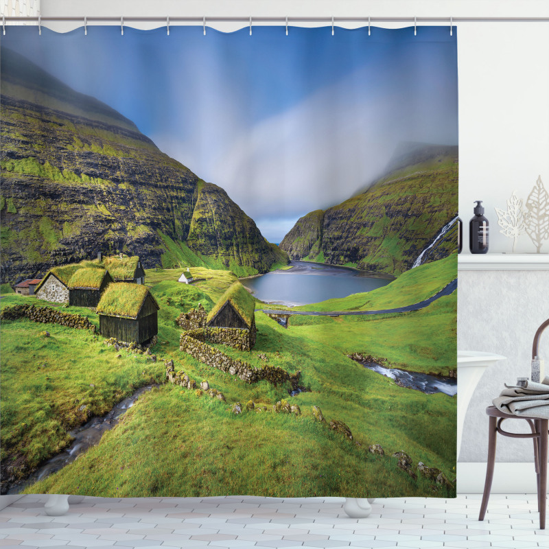 Denmark Village Shower Curtain