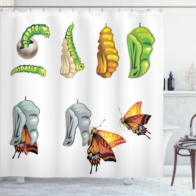 Cocoon Nature Cycle Shower Curtain