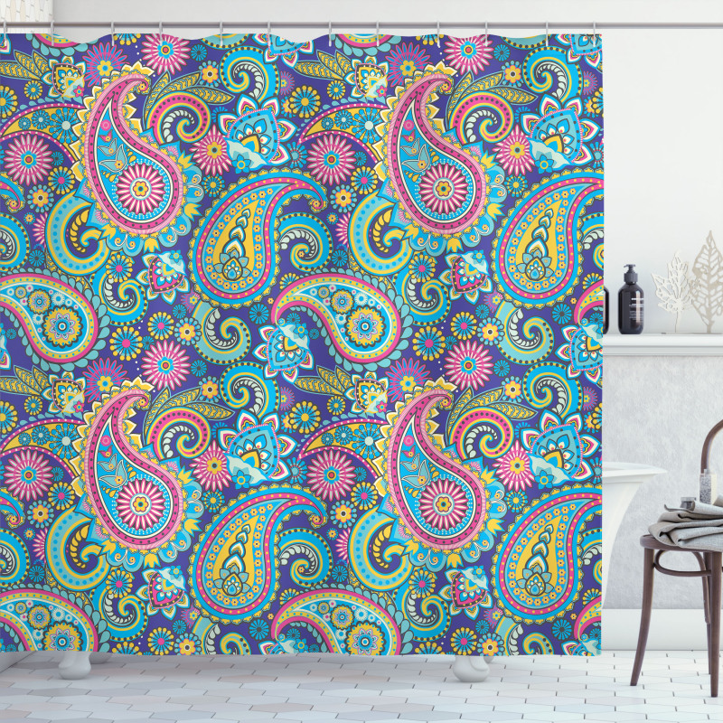 Bohem Colorful Shower Curtain