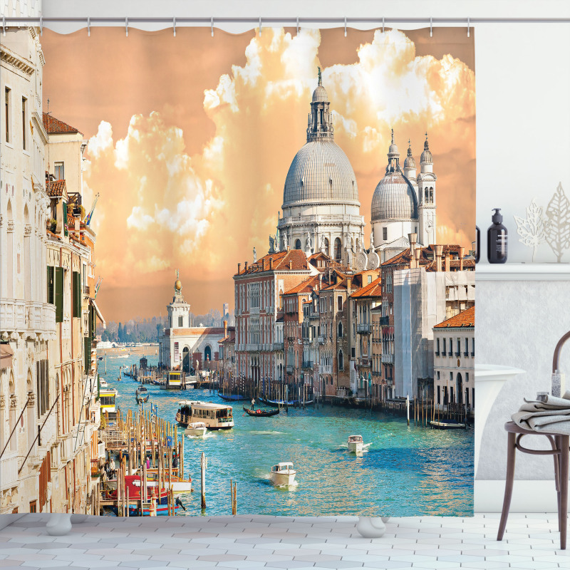 Historical Venice City Shower Curtain