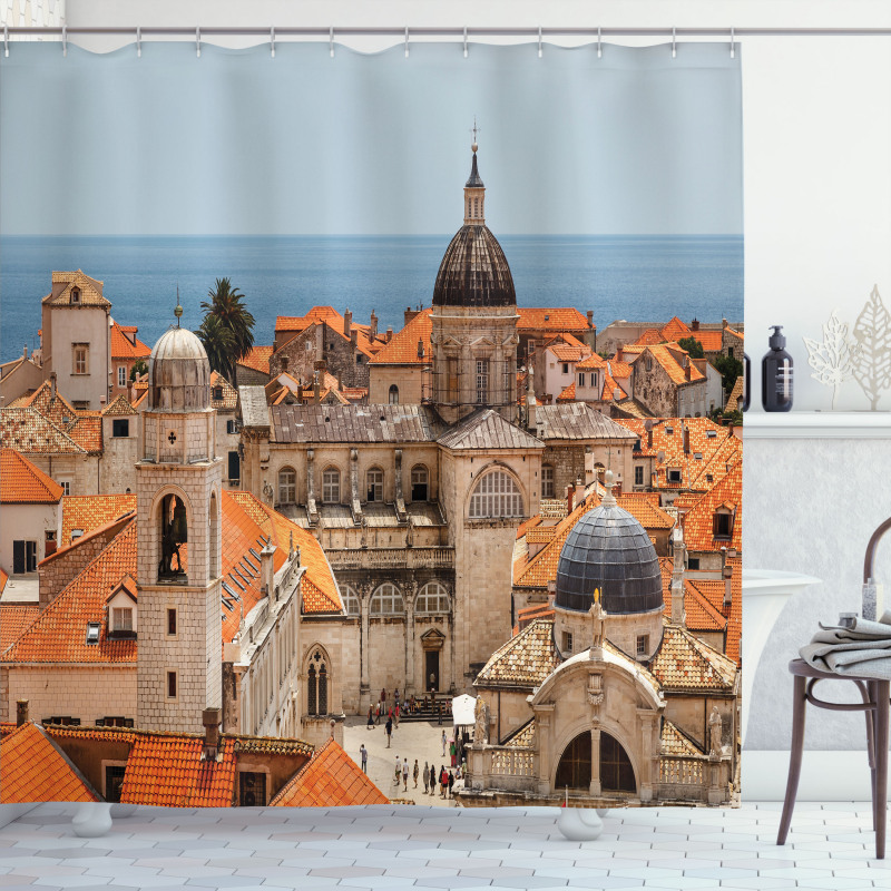 Old City of Dubrovnik Shower Curtain