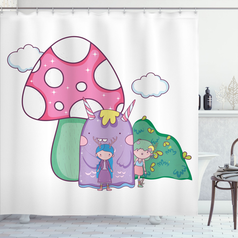 Little Youngsters Monster Shower Curtain