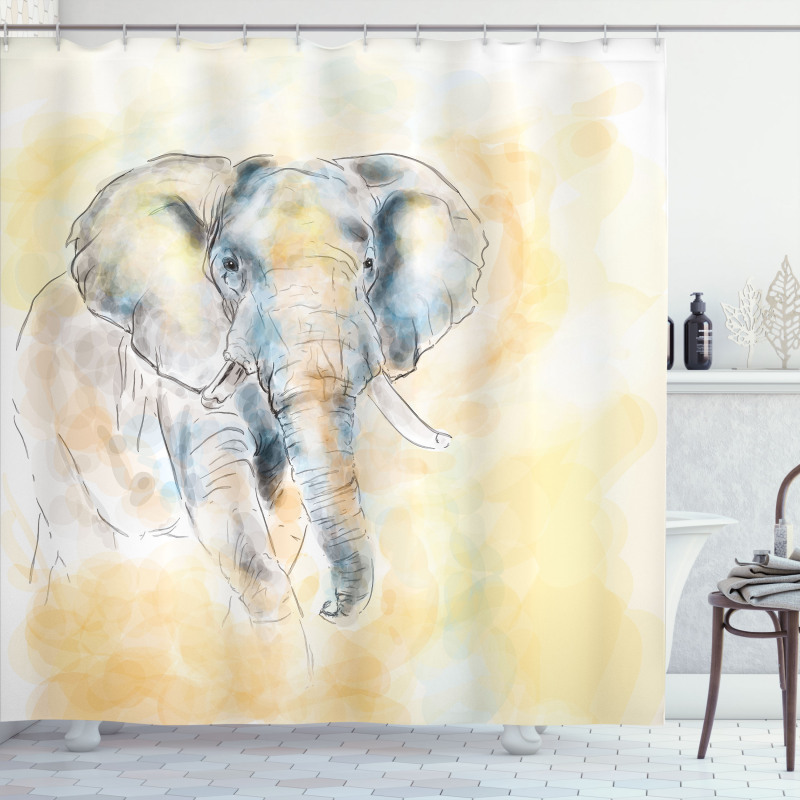 Exotic Wildlife Safari Shower Curtain