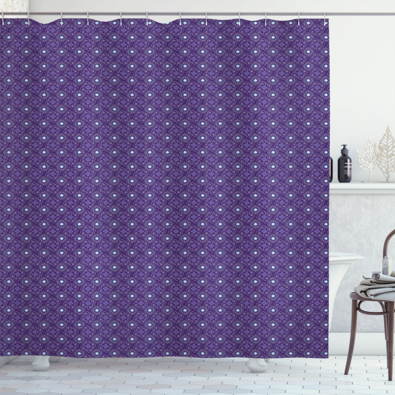 Ornamental Designs Lines Shower Curtain