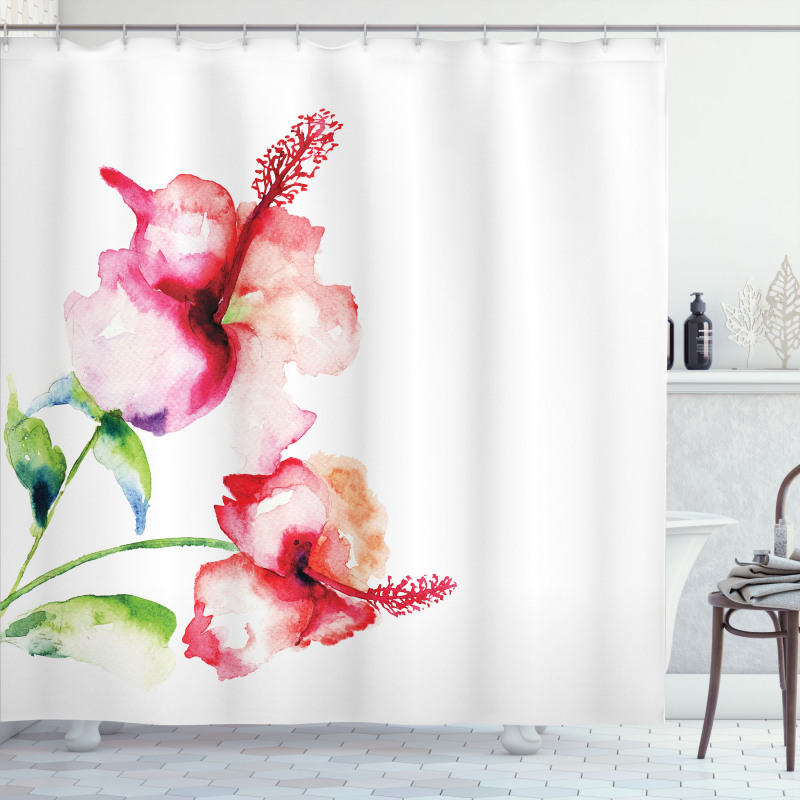 Pastel Nature Shower Curtain