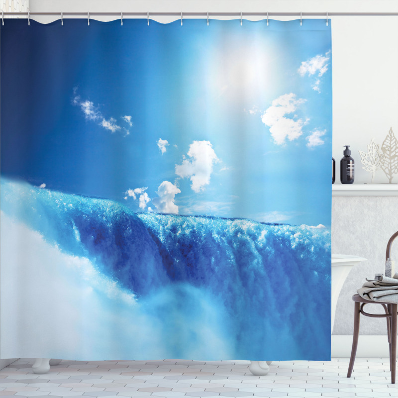 Niagara Falls Landscape Shower Curtain