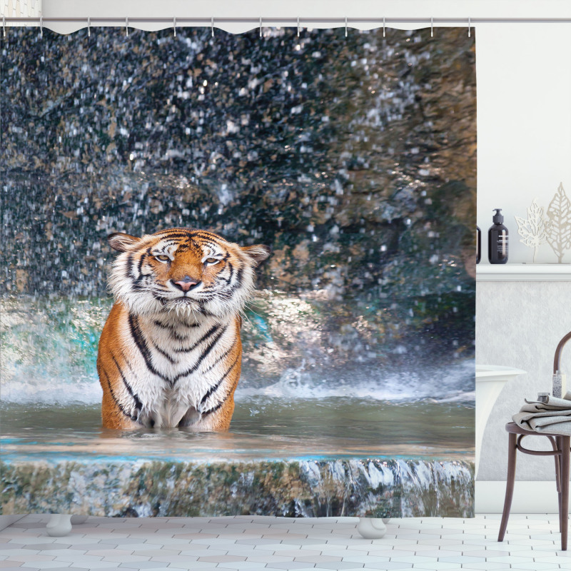 Exotic Wildlife Nature Shower Curtain