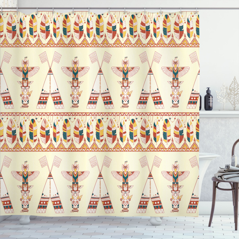 Bohemian Icons Shower Curtain