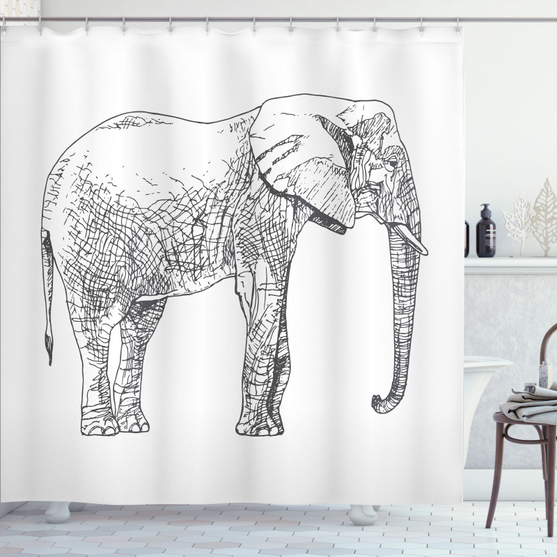 Creative Mammal Shower Curtain