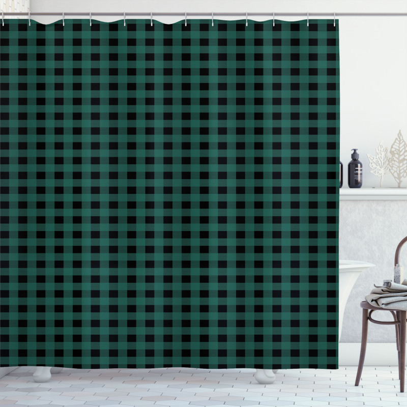 Scottish Tartan Like View Shower Curtain