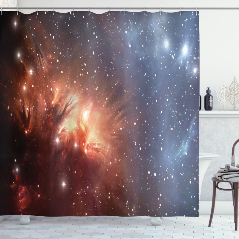 Astronomy Cosmos Space Shower Curtain