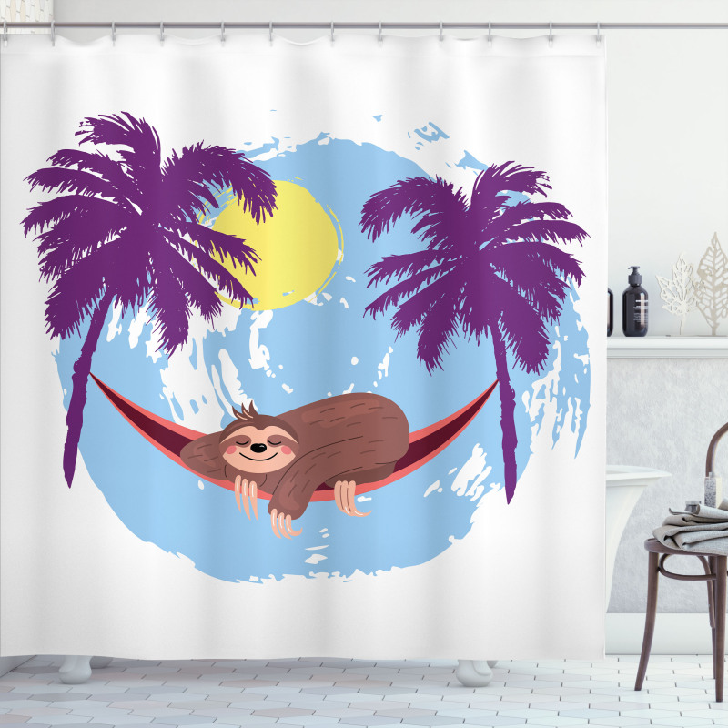 Hammock and Chill Art Shower Curtain