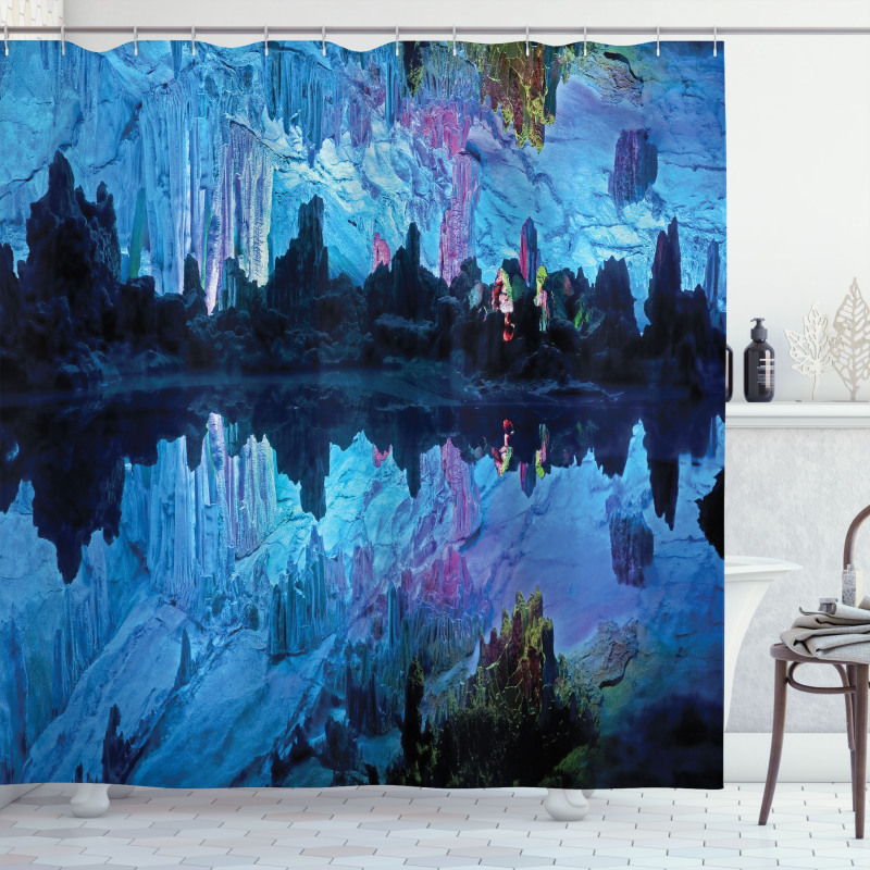 Reed Cistern Cave Shower Curtain