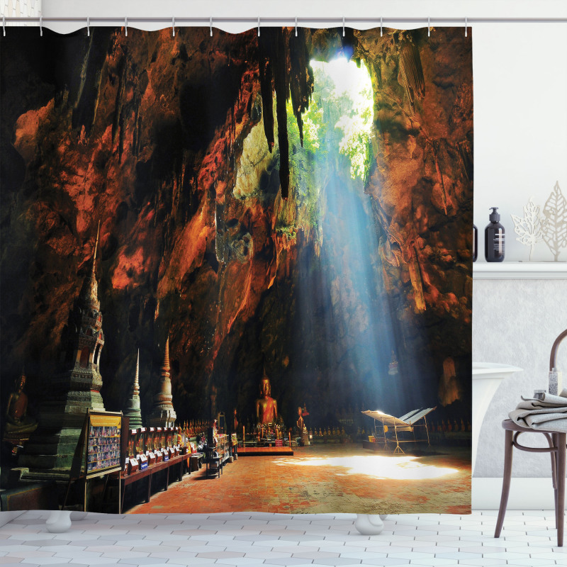 Tham Khao Luang Cave Shower Curtain
