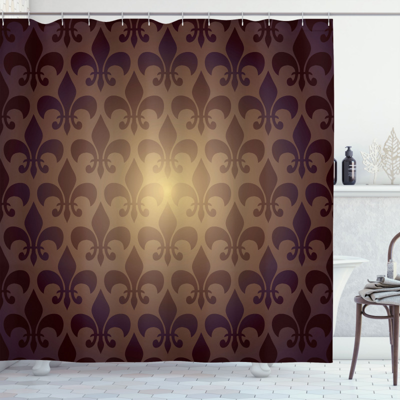 Royal Flower Shower Curtain