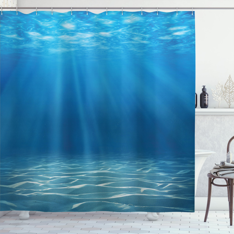 Underwater Wilderness Shower Curtain