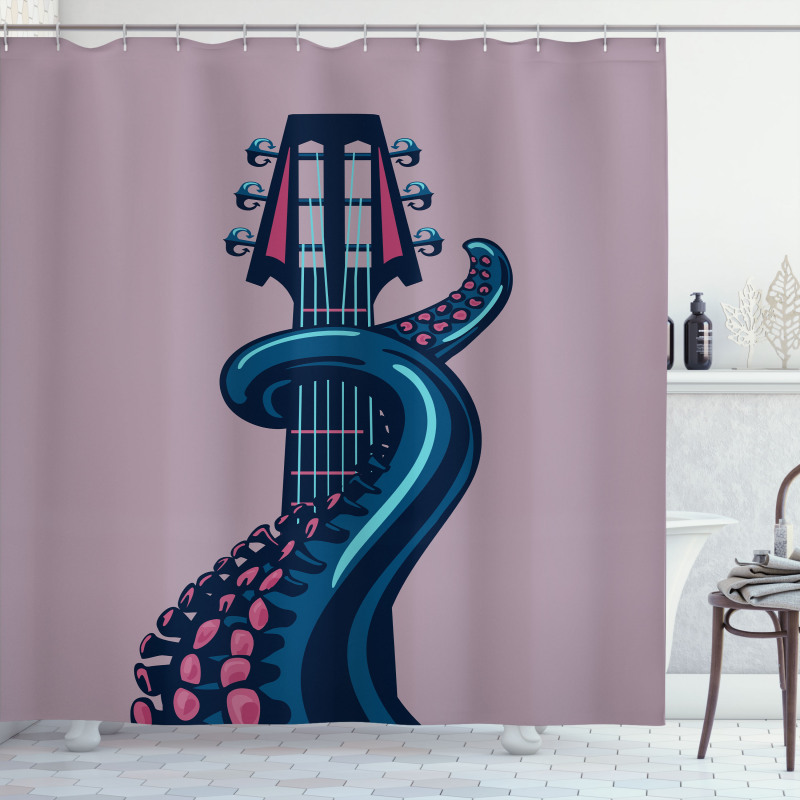 Guitar Music Shower Curtain