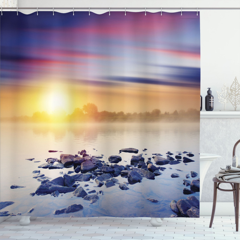 Magic Aurora Borealis Shower Curtain