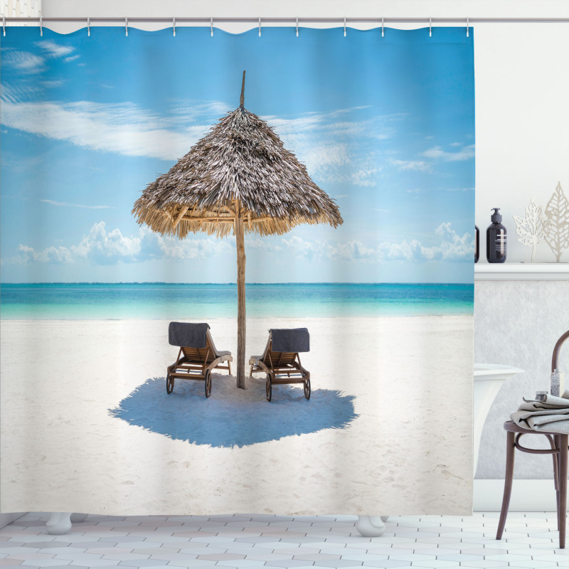 Zanzibar Eastern Scenery Shower Curtain