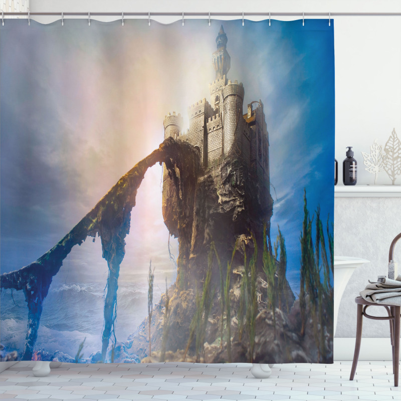 Old Castle Shower Curtain