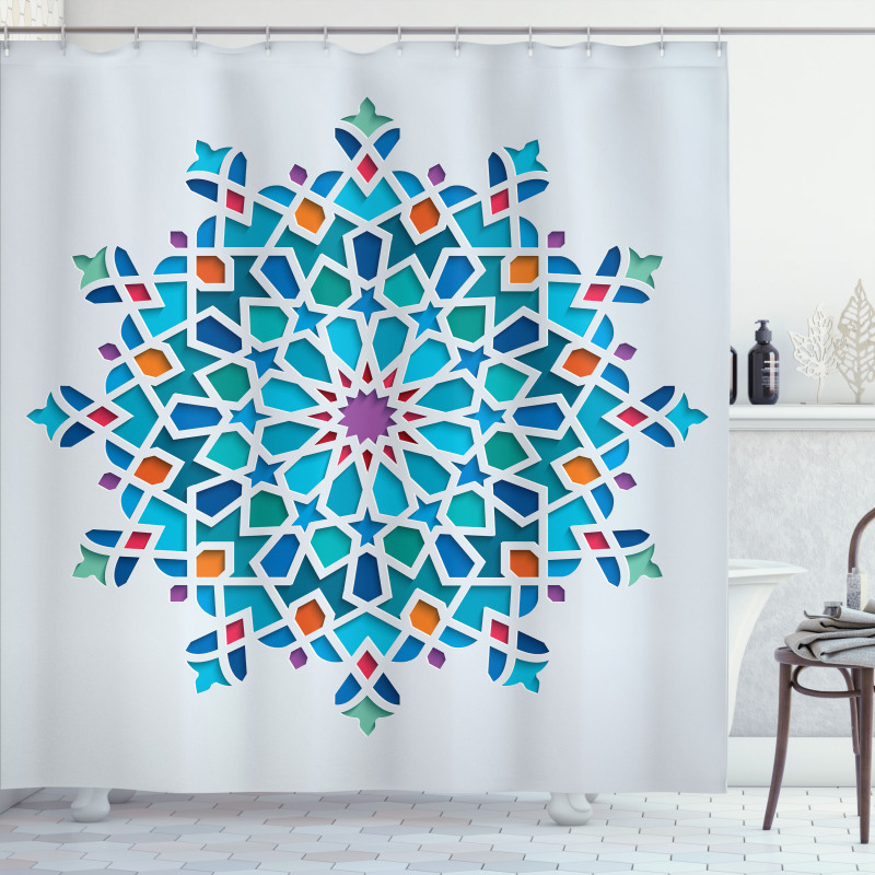 Damask Shower Curtain