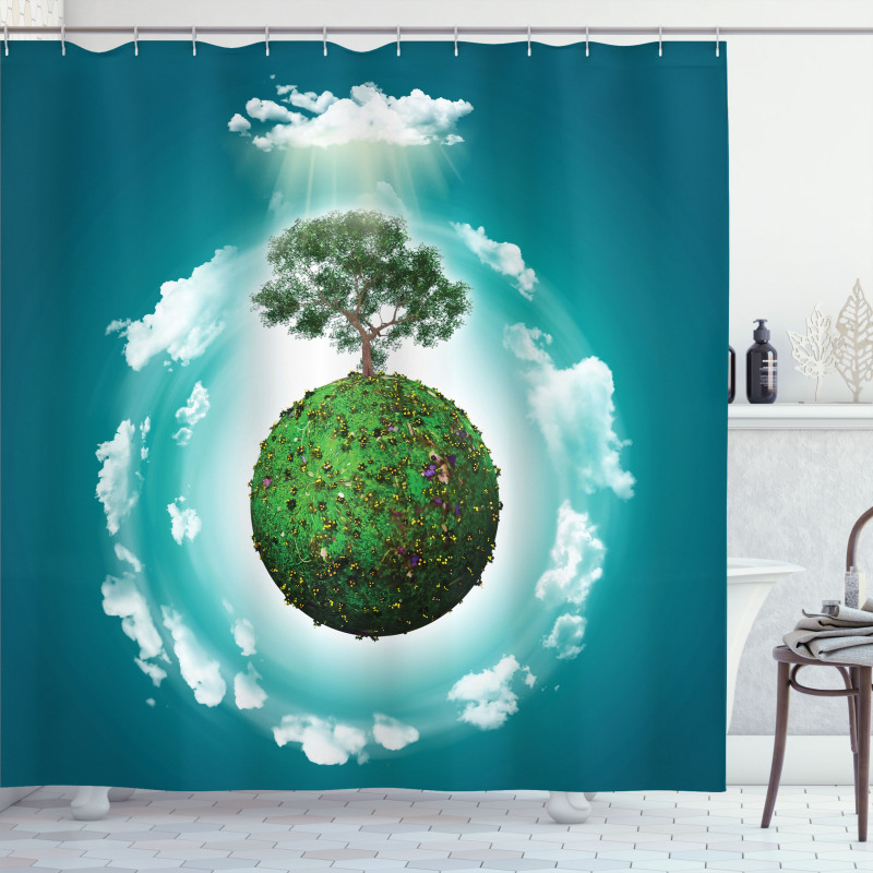 Ecology World Art Shower Curtain