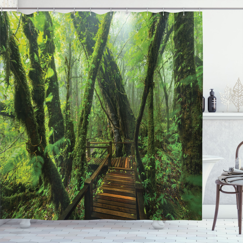 Entrance to Wilderness Shower Curtain