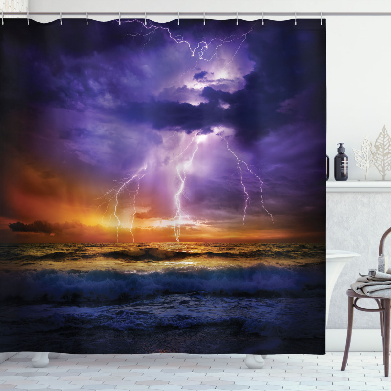 Epic Thunder Atmosphere Shower Curtain