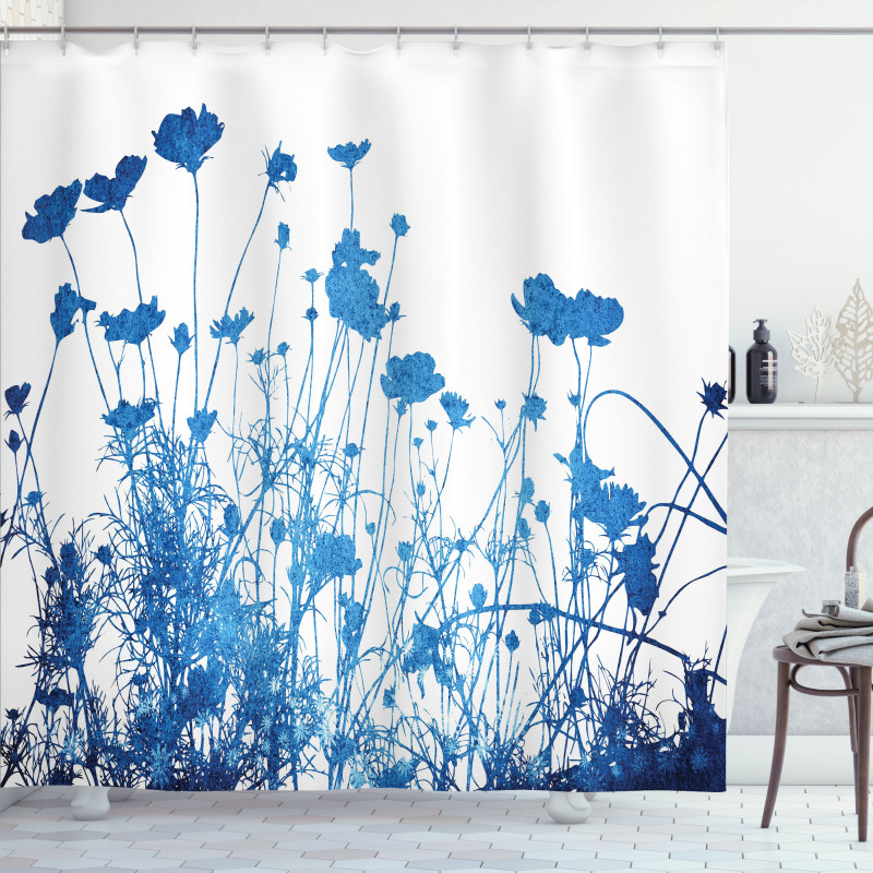 Wildflowers Blooms Shower Curtain