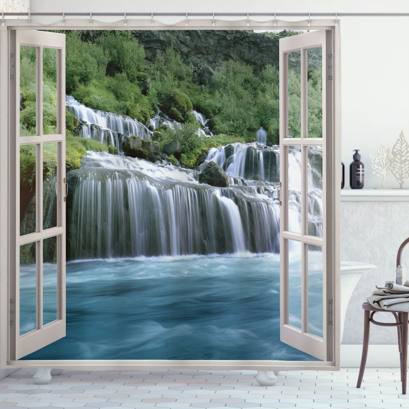 Majestic Paradise Shower Curtain