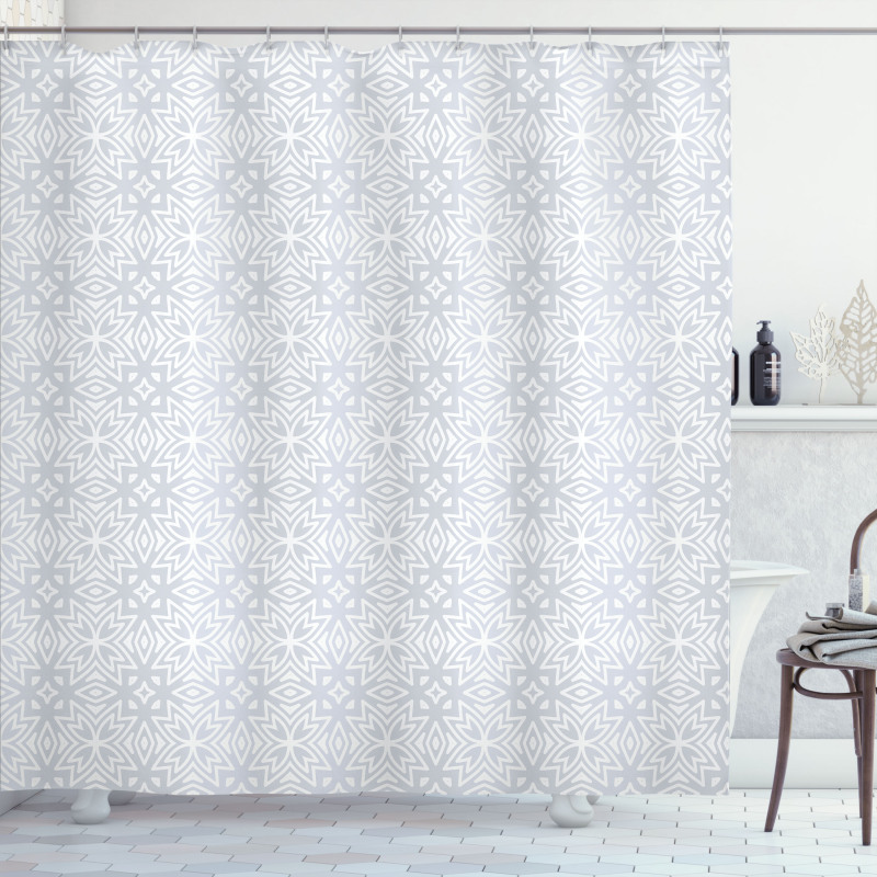 Celtic Floral Vintage Shower Curtain