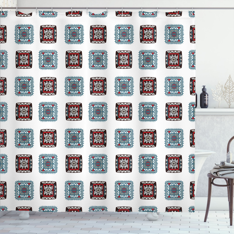 Aztec Ethnic Shower Curtain