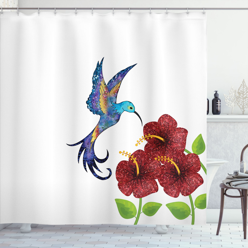 Flower Gardenrt Shower Curtain