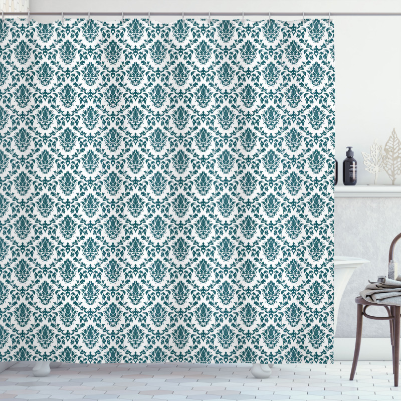 Baroque Vintage Boho Shower Curtain