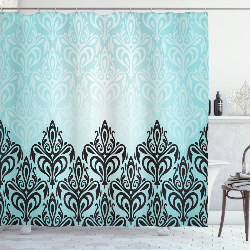 Antique Victorian Motif Shower Curtain