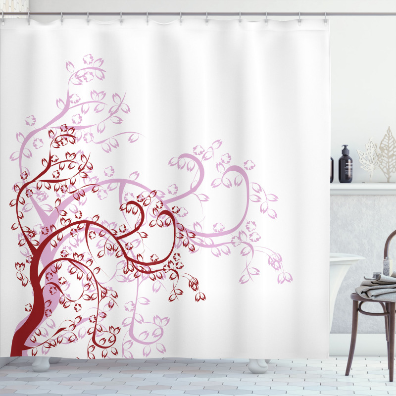 Magnolia Art Shower Curtain