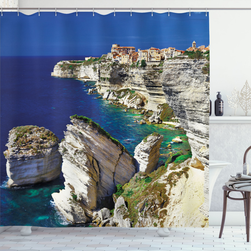 Ocean Summer Seascape Shower Curtain