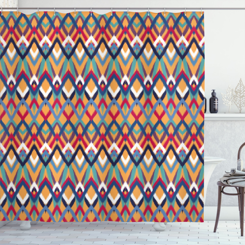 Ceremonial Native Art Shower Curtain