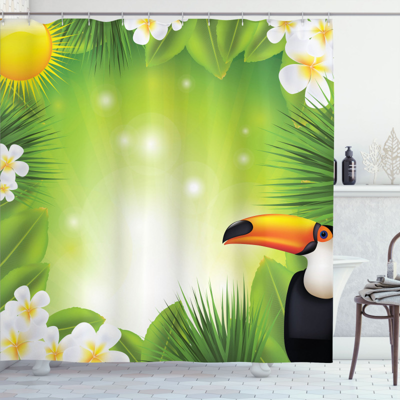 Exotic Jungle Shower Curtain