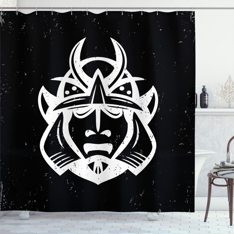 Samurai Martial Shower Curtain