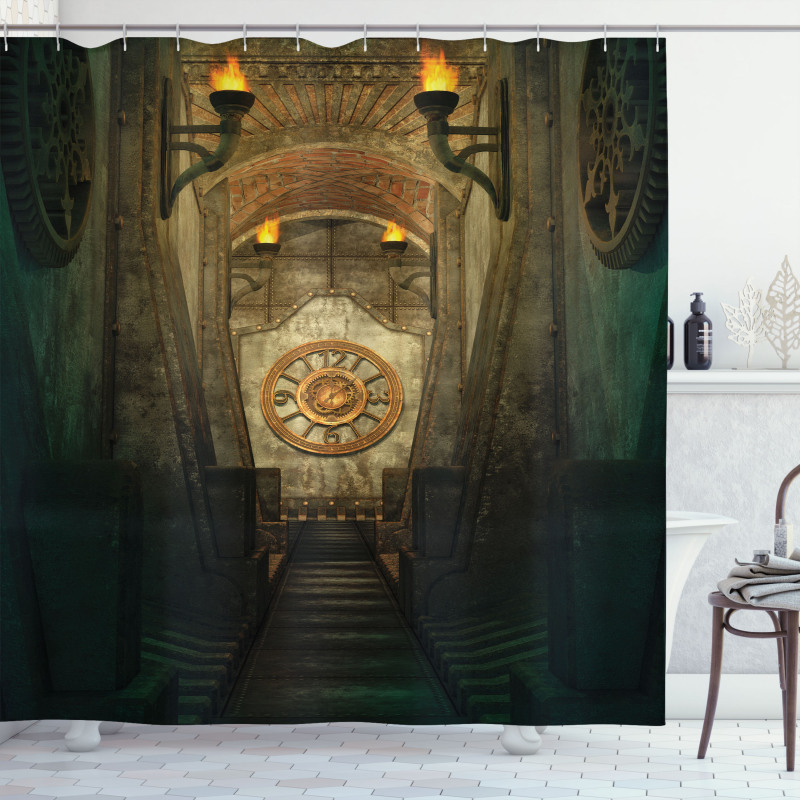 Medieval Secret Passage Shower Curtain