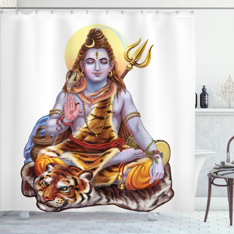 Authentic Cosmos Spirit Shower Curtain