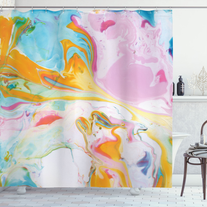 Surreal Abstract Art Shower Curtain